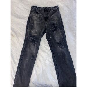 Old navy bleach pattern jeans